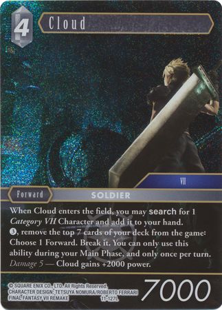 Cloud 11 127L Legend Foil Opus XI Collection Soldier s Return Foil Singles Cloud 11 127L Legend Foil Opus XI Collection Soldier s Return Foil Singles
