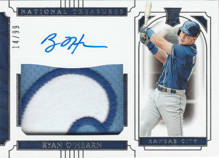 Ryan O Hearn 2019 National Treasures 14 99 RPA Auto Autograph Relic 21181 2019 National Treasures Singles Ryan O Hearn 2019 National Treasures 14 99 RPA Auto Autograph Relic 21181 2019 National Treasures Singles