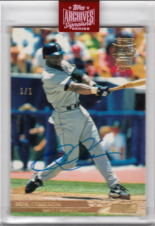Mike Cameron 2019 Topps Archives 1 1 Auto 2002 Autograph Retired 21208 Mike Cameron 2019 Topps Archives 1 1 Auto 2002 Autograph Retired 21208