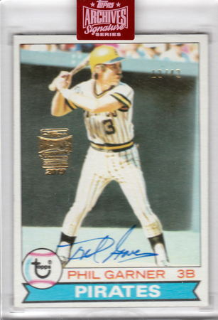 Phil Garner 2019 Topps Archives 12 42 Auto 1979 Autograph Retired 21211 Phil Garner 2019 Topps Archives 12 42 Auto 1979 Autograph Retired 21211