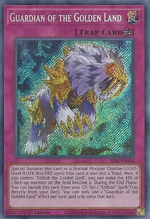 Guardian of the Golden Land SESL EN032 Secret Rare 1st Edition Secret Slayers Singles Guardian of the Golden Land SESL EN032 Secret Rare 1st Edition Secret Slayers Singles