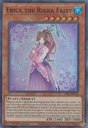 Erica the Rikka Fairy SESL EN018 Super Rare 1st Edition Secret Slayers Singles Erica the Rikka Fairy SESL EN018 Super Rare 1st Edition Secret Slayers Singles