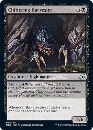 Chittering Harvester 080 274 Ikoria Lair of Behemoths Singles Chittering Harvester 080 274 Ikoria Lair of Behemoths Singles