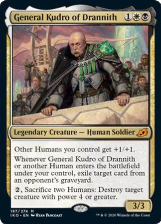General Kudro of Drannith 187 274 Ikoria Lair of Behemoths Singles General Kudro of Drannith 187 274 Ikoria Lair of Behemoths Singles