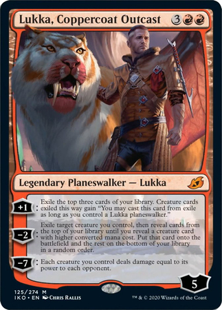 Lukka Coppercoat Outcast 125 274 Ikoria Lair of Behemoths Singles Lukka Coppercoat Outcast 125 274 Ikoria Lair of Behemoths Singles