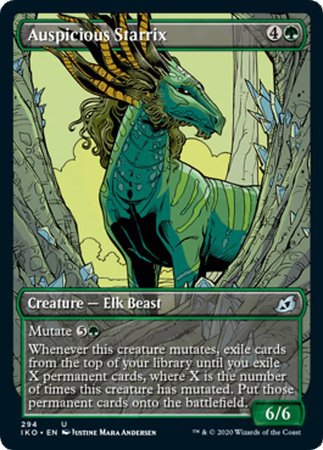 Auspicious Starrix 294 Alternate Art Showcase Ikoria Lair of Behemoths Singles Auspicious Starrix 294 Alternate Art Showcase Ikoria Lair of Behemoths Singles