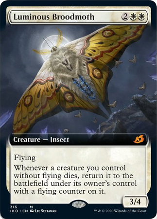 Luminous Broodmoth 316 Extended Art Ikoria Lair of Behemoths Singles Luminous Broodmoth 316 Extended Art Ikoria Lair of Behemoths Singles