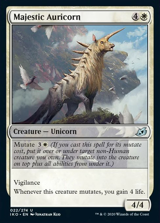 Majestic Auricorn 022 274 Ikoria Lair of Behemoths Singles Majestic Auricorn 022 274 Ikoria Lair of Behemoths Singles