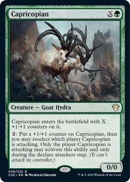 Capricopian 058 322 Commander 2020 Singles Capricopian 058 322 Commander 2020 Singles