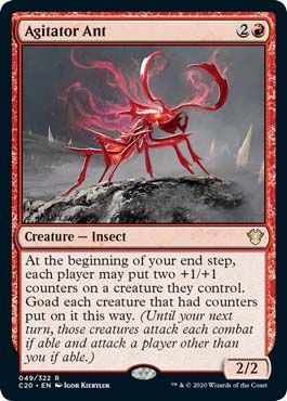 Agitator Ant 049 322 Commander 2020 Singles Agitator Ant 049 322 Commander 2020 Singles