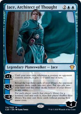 Jace Architect of Thought 114 322 Commander 2020 Singles Jace Architect of Thought 114 322 Commander 2020 Singles