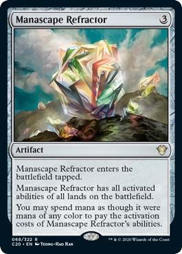 Manascape Refractor 068 322 Commander 2020 Singles Manascape Refractor 068 322 Commander 2020 Singles