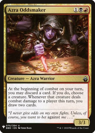 Azra Oddsmaker Mystery Booster Promo Mystery Booster Singles Azra Oddsmaker Mystery Booster Promo Mystery Booster Singles