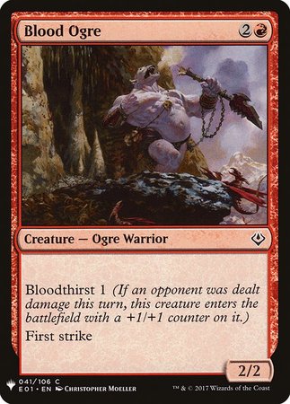 Blood Ogre Mystery Booster Promo Mystery Booster Singles Blood Ogre Mystery Booster Promo Mystery Booster Singles