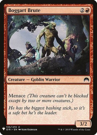 Boggart Brute Mystery Booster Promo Mystery Booster Singles Boggart Brute Mystery Booster Promo Mystery Booster Singles