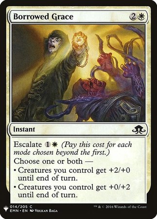 Borrowed Grace Mystery Booster Promo Mystery Booster Singles Borrowed Grace Mystery Booster Promo Mystery Booster Singles