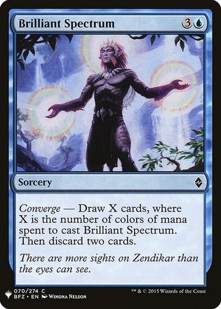 Brilliant Spectrum Mystery Booster Promo Mystery Booster Singles Brilliant Spectrum Mystery Booster Promo Mystery Booster Singles