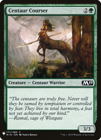 Centaur Courser Mystery Booster Promo Mystery Booster Singles Centaur Courser Mystery Booster Promo Mystery Booster Singles