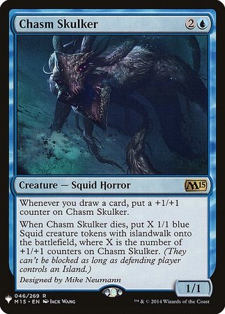 Chasm Skulker Mystery Booster Promo Mystery Booster Singles Chasm Skulker Mystery Booster Promo Mystery Booster Singles