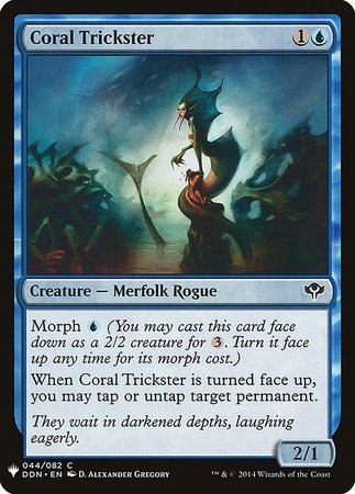 Coral Trickster Mystery Booster Promo Mystery Booster Singles Coral Trickster Mystery Booster Promo Mystery Booster Singles