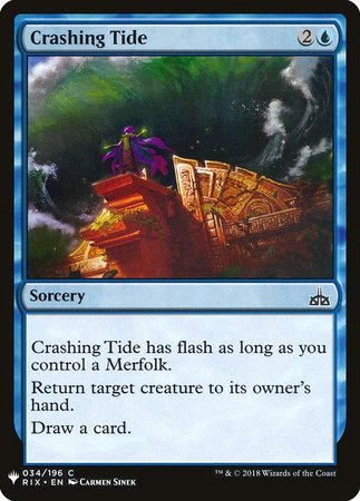 Crashing Tide Mystery Booster Promo Mystery Booster Singles Crashing Tide Mystery Booster Promo Mystery Booster Singles