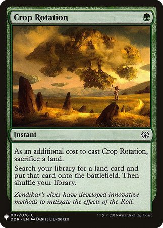 Crop Rotation Mystery Booster Promo Crop Rotation Mystery Booster Promo