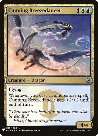 Cunning Breezedancer Mystery Booster Promo Mystery Booster Singles Cunning Breezedancer Mystery Booster Promo Mystery Booster Singles