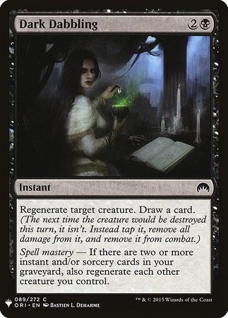 Dark Dabbling Mystery Booster Promo Mystery Booster Singles Dark Dabbling Mystery Booster Promo Mystery Booster Singles