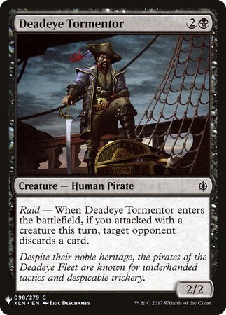 Deadeye Tormentor Mystery Booster Promo Mystery Booster Singles Deadeye Tormentor Mystery Booster Promo Mystery Booster Singles