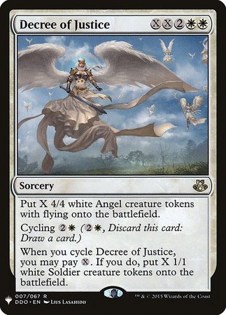 Decree of Justice Mystery Booster Promo Mystery Booster Singles Decree of Justice Mystery Booster Promo Mystery Booster Singles