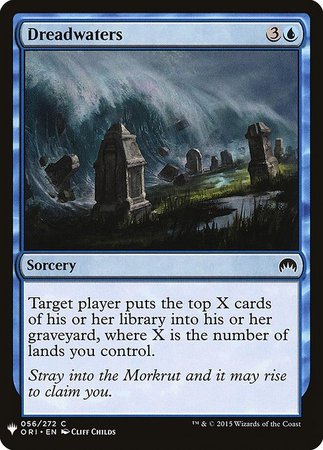 Dreadwaters Mystery Booster Promo Mystery Booster Singles Dreadwaters Mystery Booster Promo Mystery Booster Singles