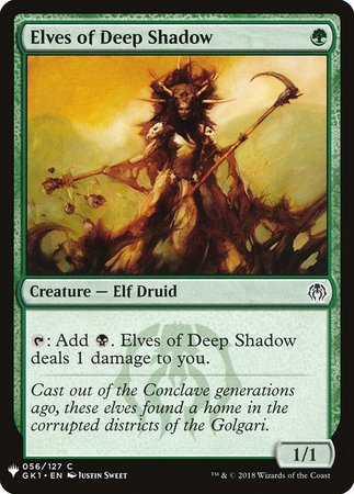 Elves of Deep Shadow Mystery Booster Promo Mystery Booster Singles Elves of Deep Shadow Mystery Booster Promo Mystery Booster Singles
