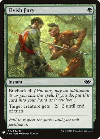 Elvish Fury Mystery Booster Promo Mystery Booster Singles Elvish Fury Mystery Booster Promo Mystery Booster Singles