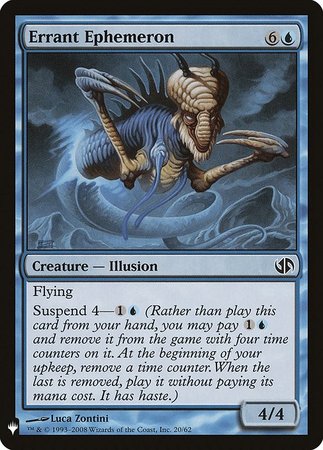 Errant Ephemeron Mystery Booster Promo Mystery Booster Singles Errant Ephemeron Mystery Booster Promo Mystery Booster Singles