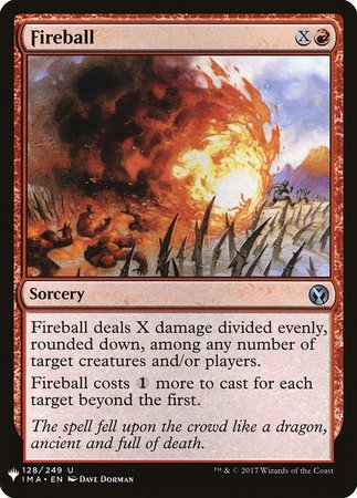 Fireball Mystery Booster Promo Mystery Booster Singles Fireball Mystery Booster Promo Mystery Booster Singles