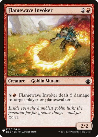 Flamewave Invoker Mystery Booster Promo Mystery Booster Singles Flamewave Invoker Mystery Booster Promo Mystery Booster Singles