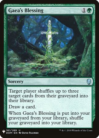 Gaea s Blessing Mystery Booster Promo Gaea s Blessing Mystery Booster Promo