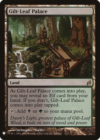 Gilt Leaf Palace Mystery Booster Promo Gilt Leaf Palace Mystery Booster Promo