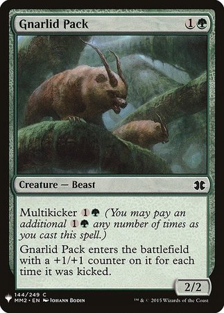 Gnarlid Pack Mystery Booster Promo Mystery Booster Singles Gnarlid Pack Mystery Booster Promo Mystery Booster Singles