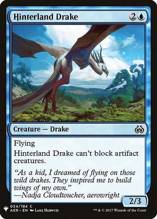 Hinterland Drake Mystery Booster Promo Mystery Booster Singles Hinterland Drake Mystery Booster Promo Mystery Booster Singles