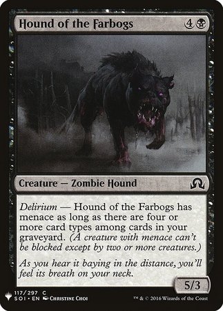 Hound of the Farbogs Mystery Booster Promo Mystery Booster Singles Hound of the Farbogs Mystery Booster Promo Mystery Booster Singles