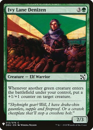 Ivy Lane Denizen Mystery Booster Promo Ivy Lane Denizen Mystery Booster Promo