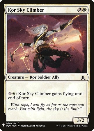 Kor Sky Climber Mystery Booster Promo Mystery Booster Singles Kor Sky Climber Mystery Booster Promo Mystery Booster Singles
