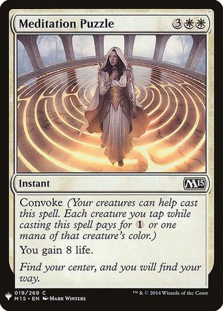 Meditation Puzzle Mystery Booster Promo Mystery Booster Singles Meditation Puzzle Mystery Booster Promo Mystery Booster Singles