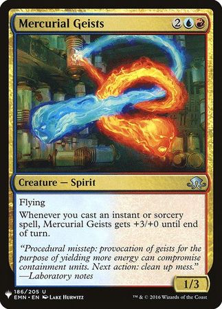 Mercurial Geists Mystery Booster Promo Mystery Booster Singles Mercurial Geists Mystery Booster Promo Mystery Booster Singles