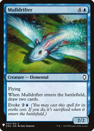 Mulldrifter Mystery Booster Promo Mystery Booster Singles Mulldrifter Mystery Booster Promo Mystery Booster Singles