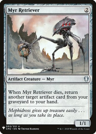 Myr Retriever Mystery Booster Promo Mystery Booster Singles Myr Retriever Mystery Booster Promo Mystery Booster Singles