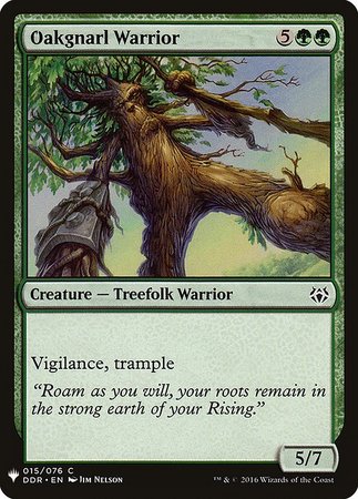 Oakgnarl Warrior Mystery Booster Promo Mystery Booster Singles Oakgnarl Warrior Mystery Booster Promo Mystery Booster Singles