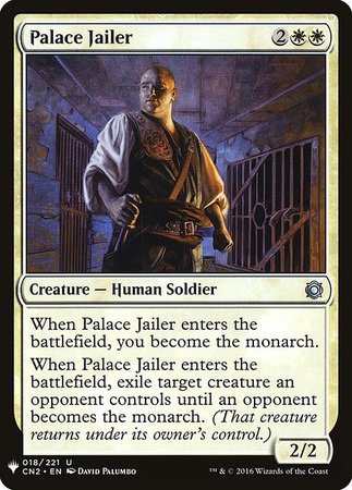 Palace Jailer Mystery Booster Promo Mystery Booster Singles Palace Jailer Mystery Booster Promo Mystery Booster Singles