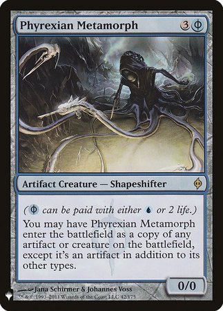 Phyrexian Metamorph Mystery Booster Promo Mystery Booster Singles Phyrexian Metamorph Mystery Booster Promo Mystery Booster Singles